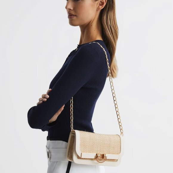 Reiss Lexi Clutch NWT Retail $285 - Picture 2 of 16